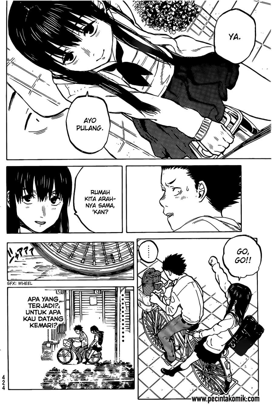 Koe no Katachi Chapter 20 Gambar 17