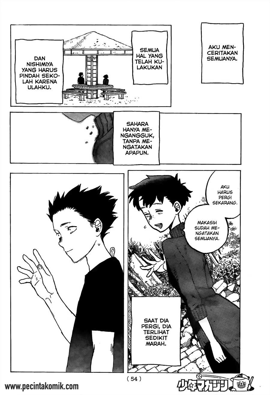 Koe no Katachi Chapter 17 Gambar 19