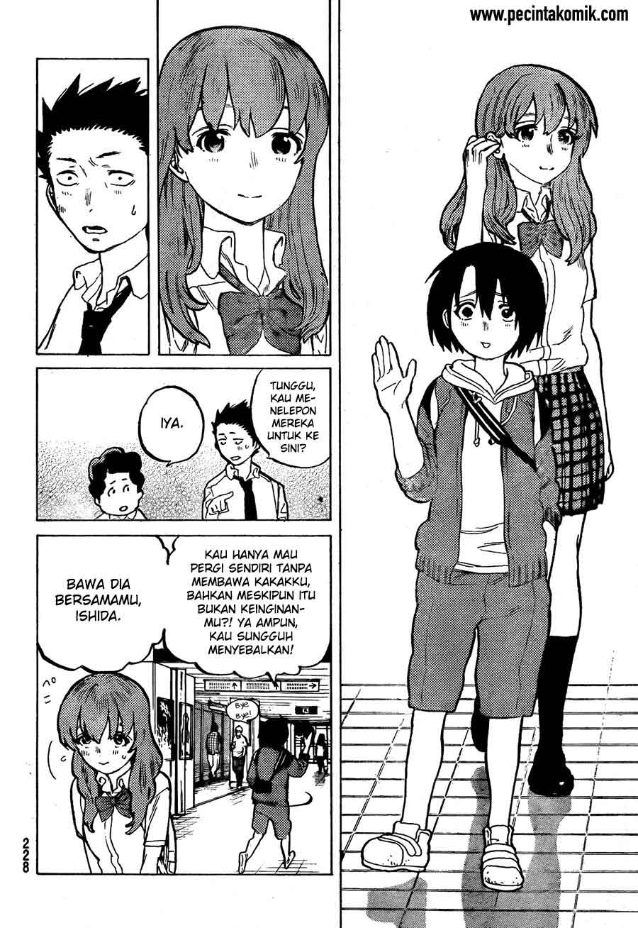 Koe no Katachi Chapter 15 Gambar 15
