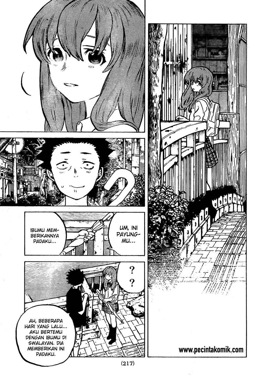 Koe no Katachi Chapter 15 Gambar 4