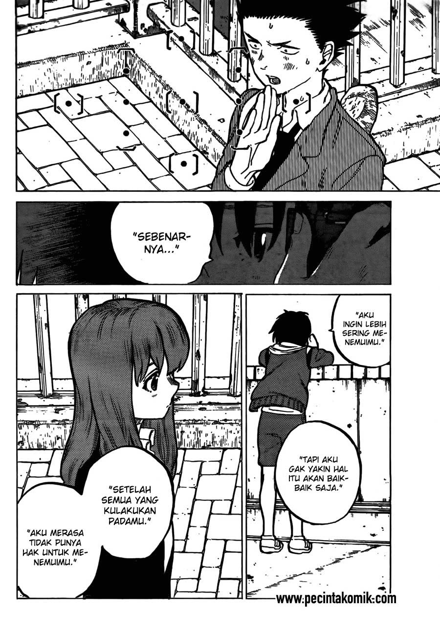 Koe no Katachi Chapter 09 Gambar 17