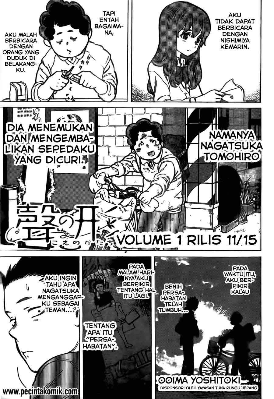 Baca Manga Koe no Katachi Chapter 09 Gambar 2