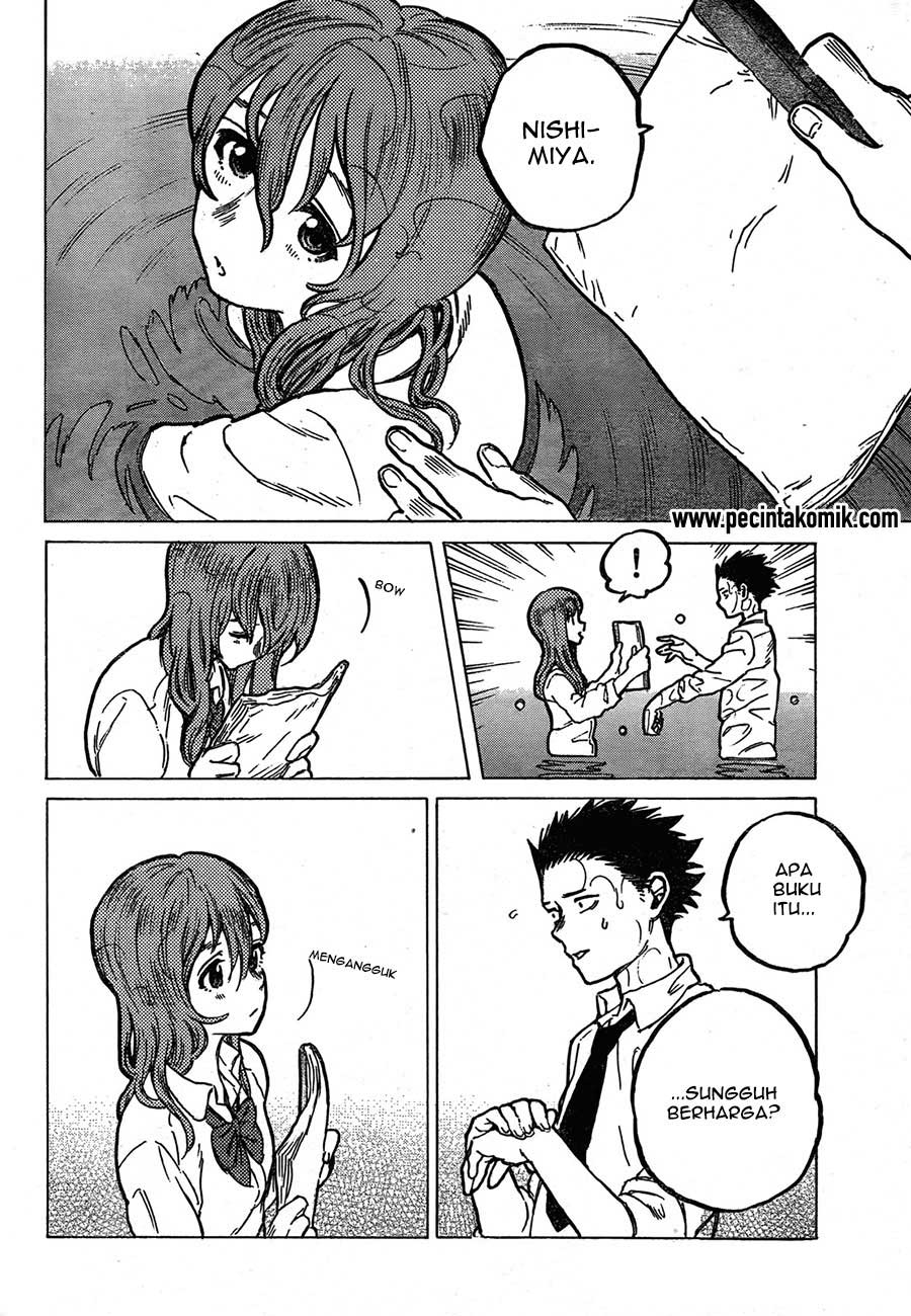 Koe no Katachi Chapter 07 Gambar 16