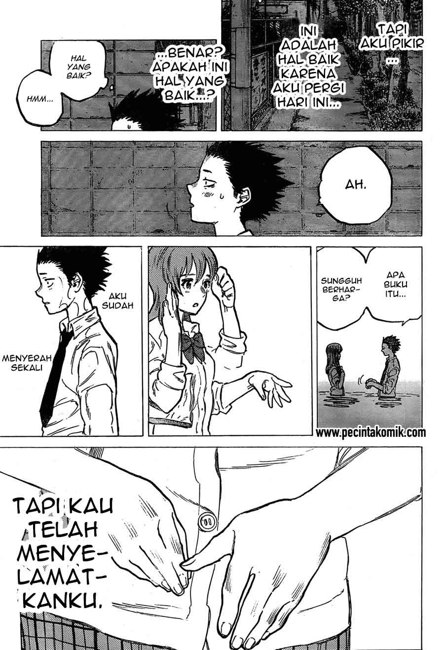 Koe no Katachi Chapter 07 Gambar 23