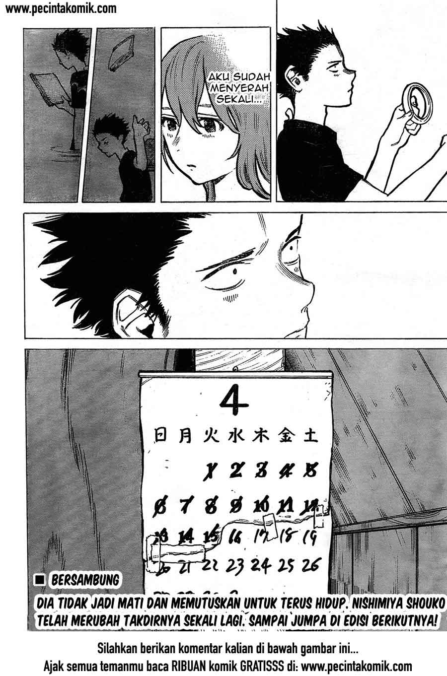 Koe no Katachi Chapter 07 Gambar 26