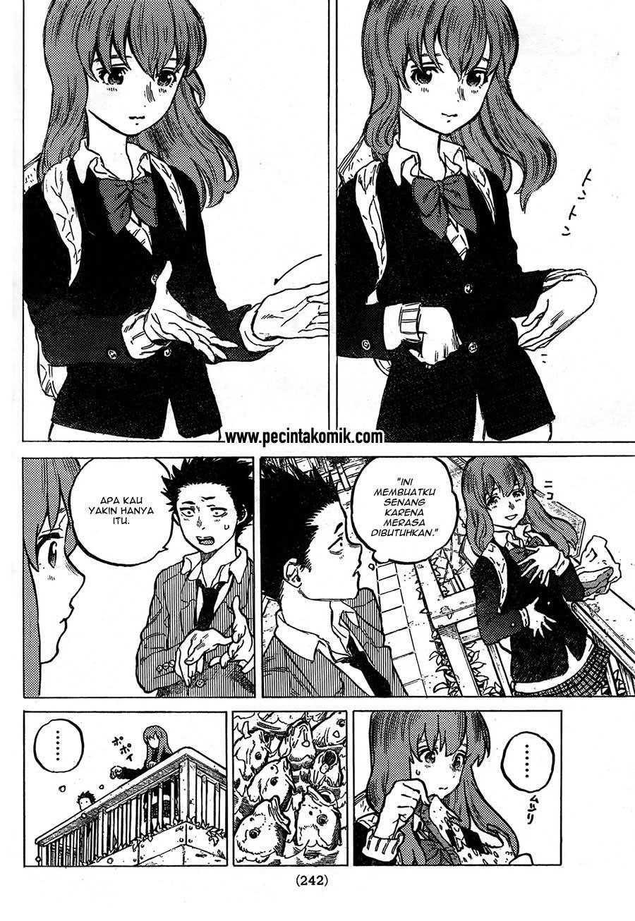 Koe no Katachi Chapter 07 Gambar 6