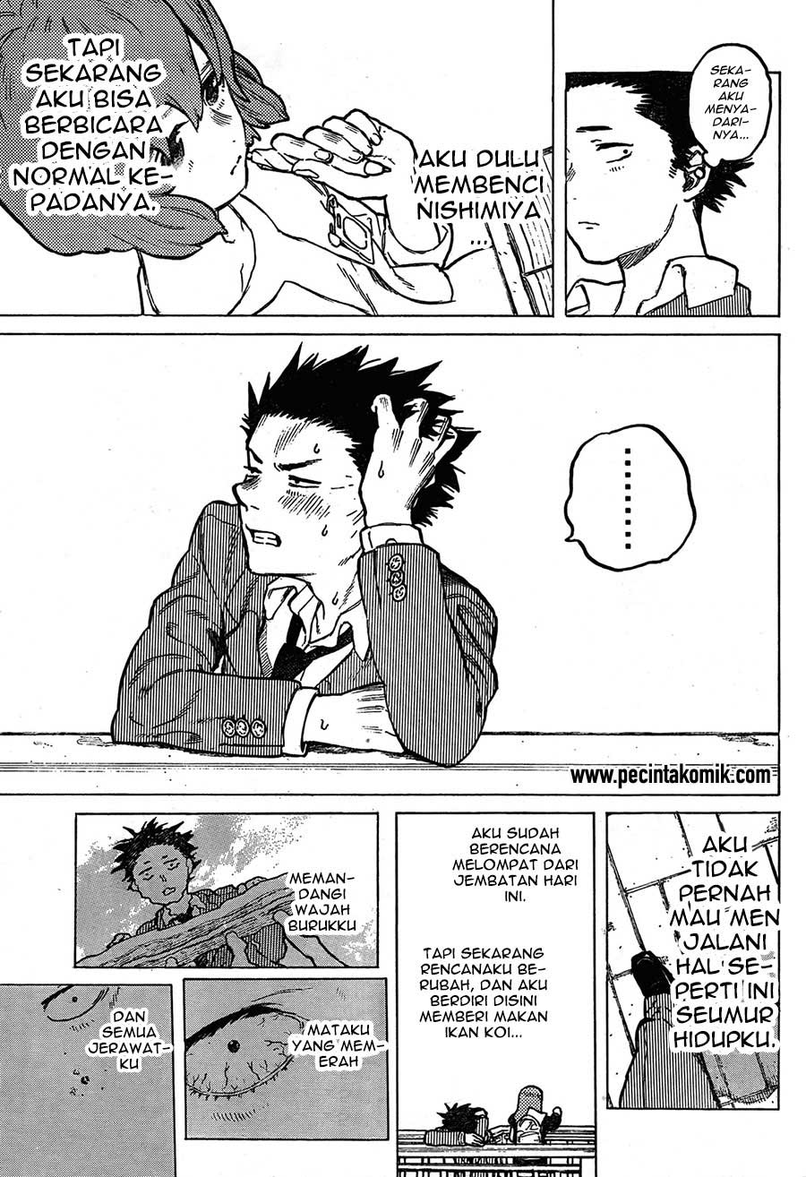 Koe no Katachi Chapter 07 Gambar 7