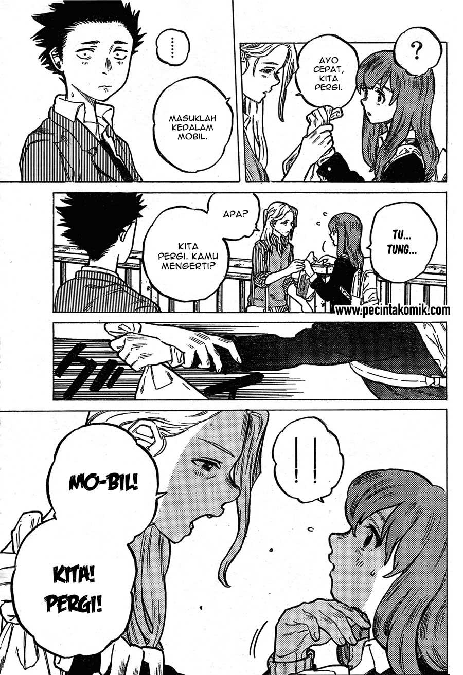 Koe no Katachi Chapter 07 Gambar 9