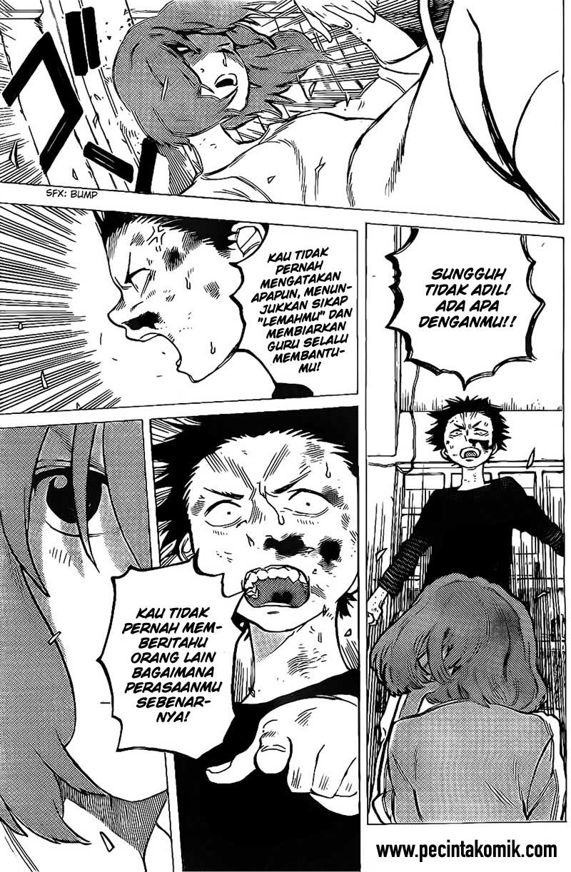 Koe no Katachi Chapter 04 Gambar 17