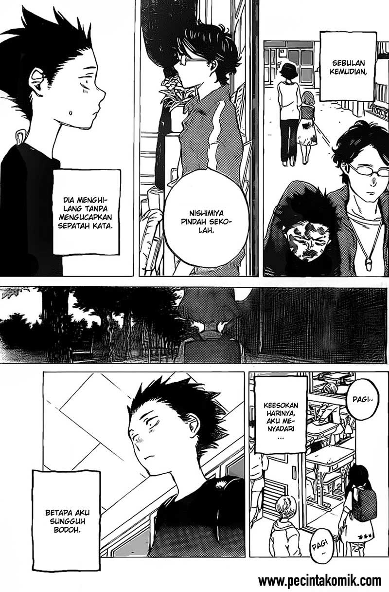 Koe no Katachi Chapter 04 Gambar 21