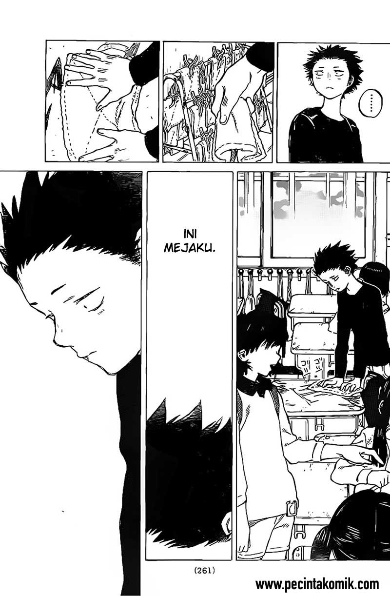 Koe no Katachi Chapter 04 Gambar 23