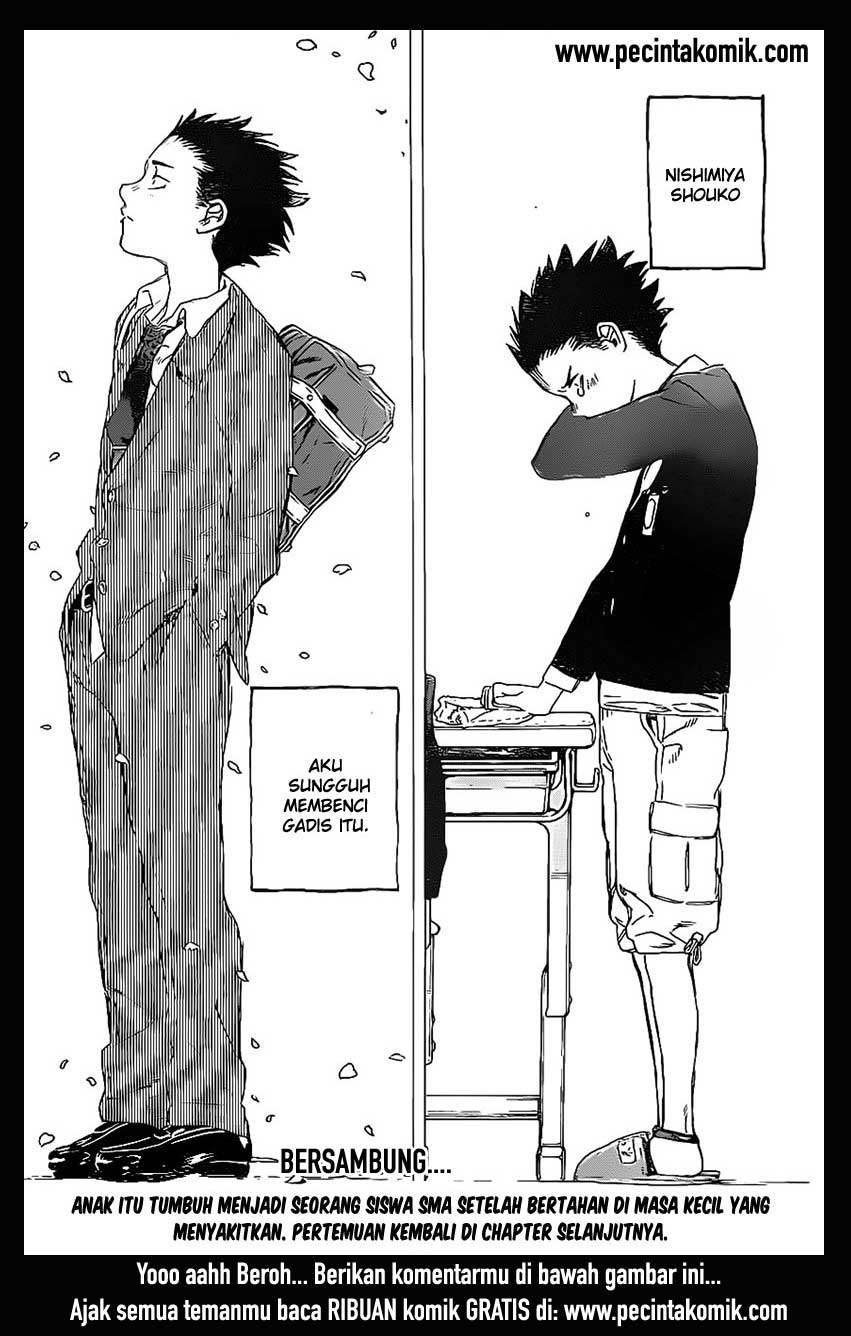 Koe no Katachi Chapter 04 Gambar 26