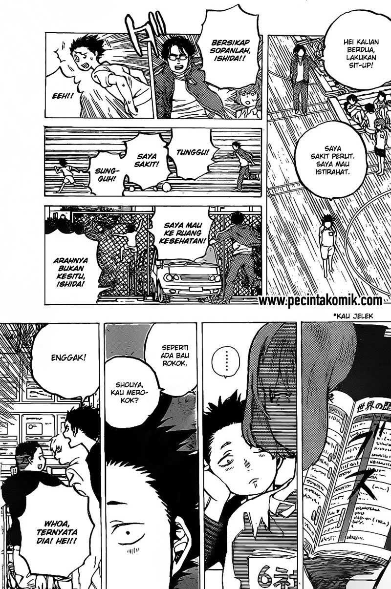 Koe no Katachi Chapter 04 Gambar 5