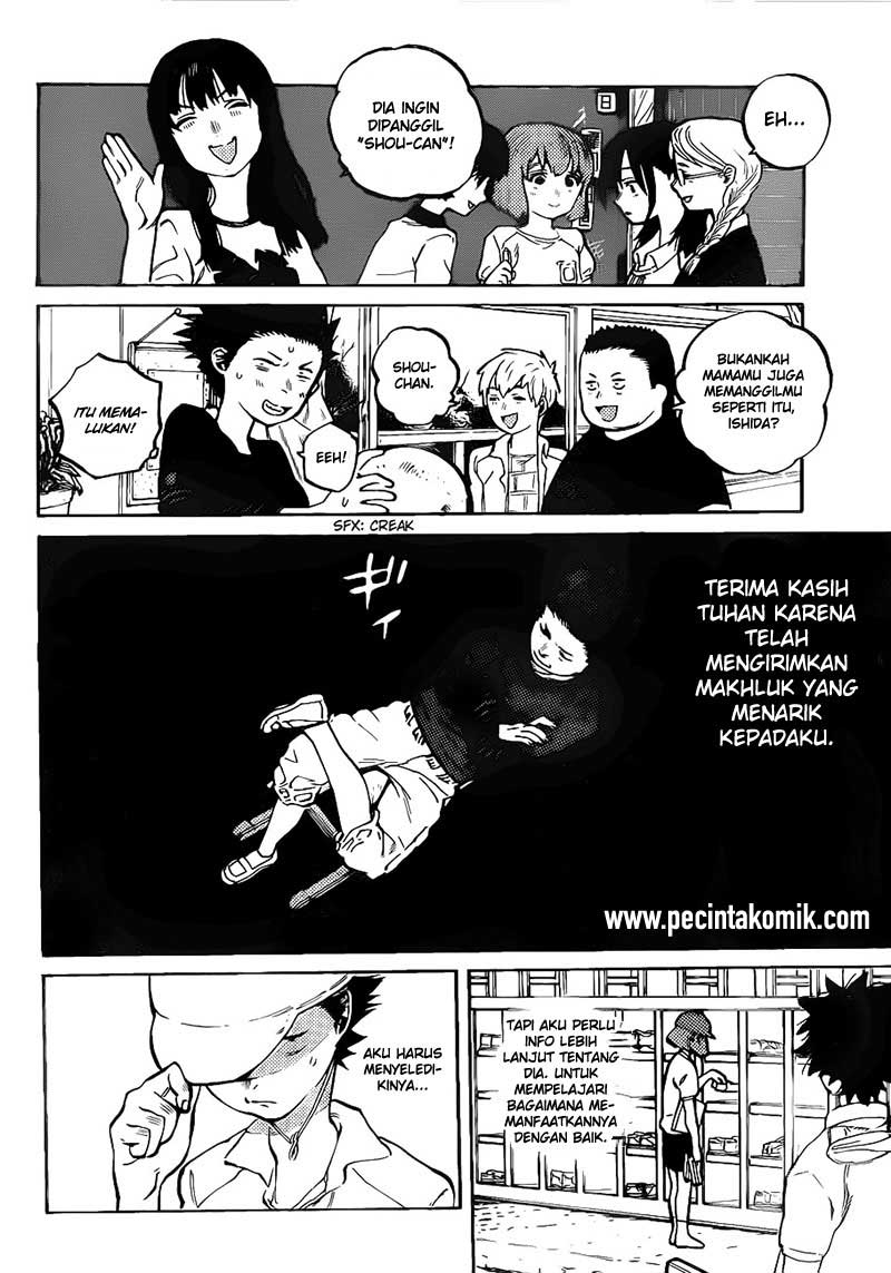 Koe no Katachi Chapter 02 Gambar 10