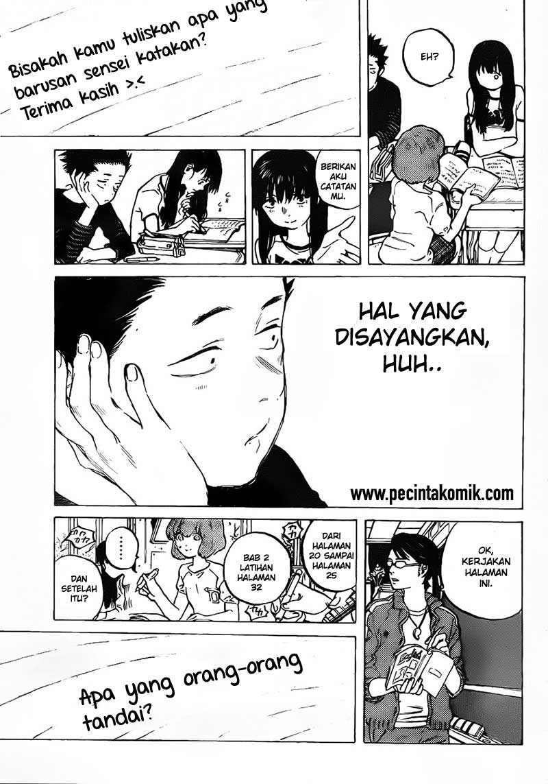 Koe no Katachi Chapter 02 Gambar 15