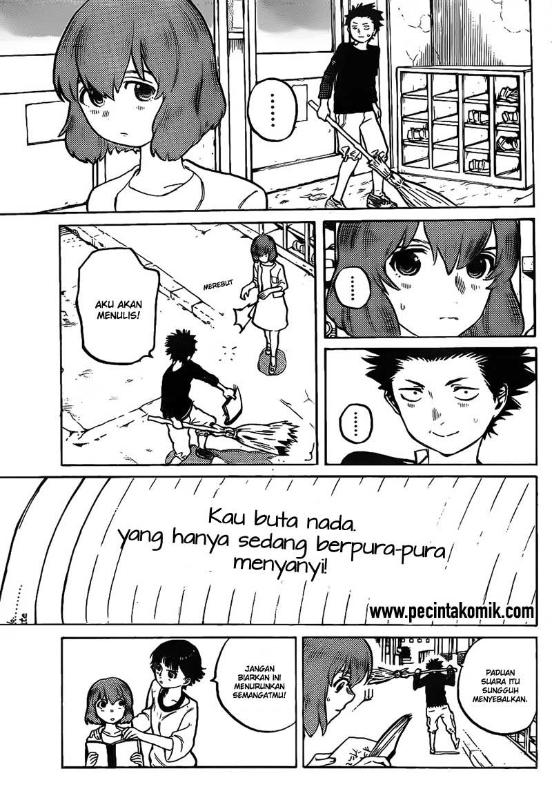 Koe no Katachi Chapter 02 Gambar 19