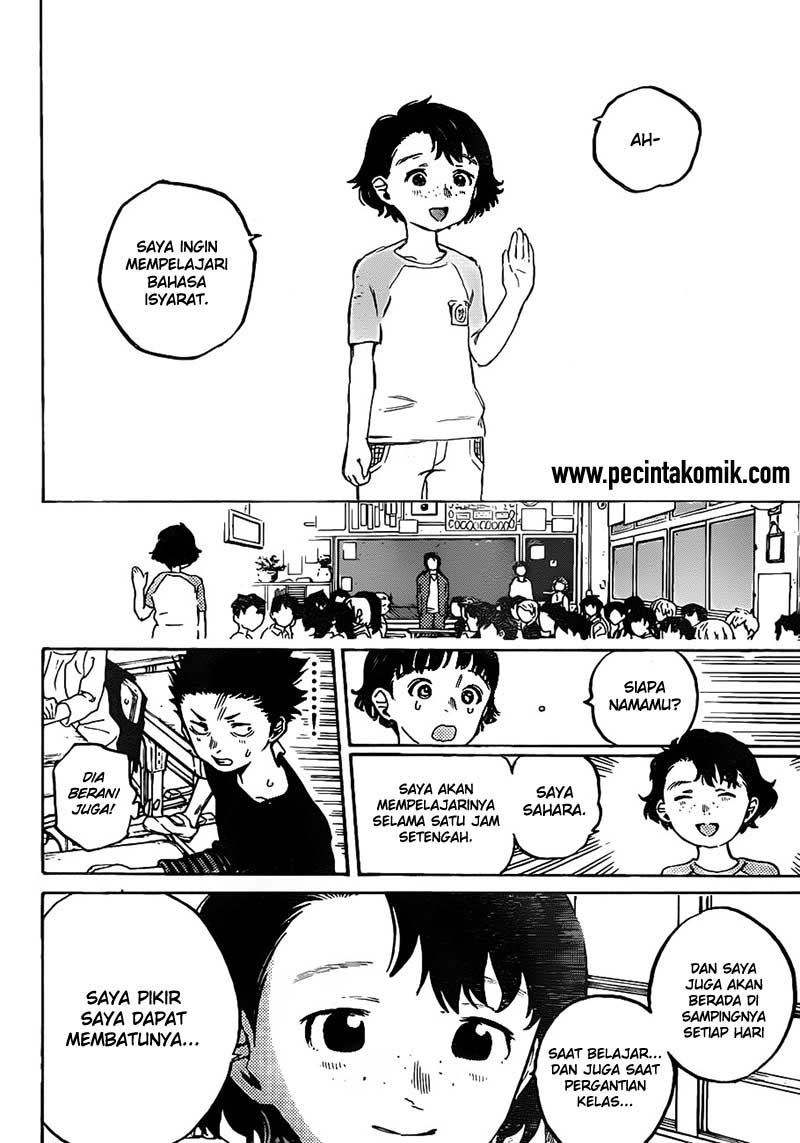 Koe no Katachi Chapter 02 Gambar 26