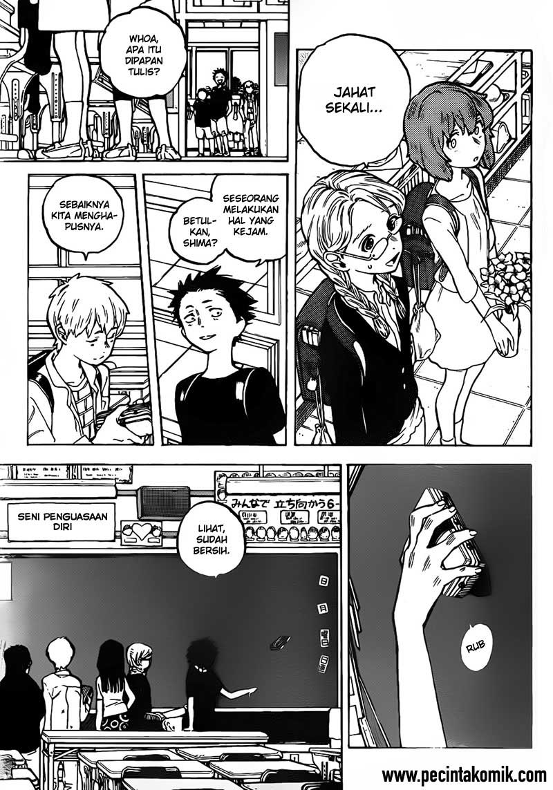 Koe no Katachi Chapter 02 Gambar 33