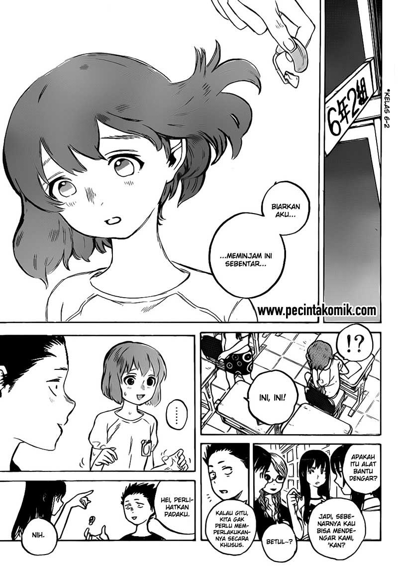 Koe no Katachi Chapter 02 Gambar 41