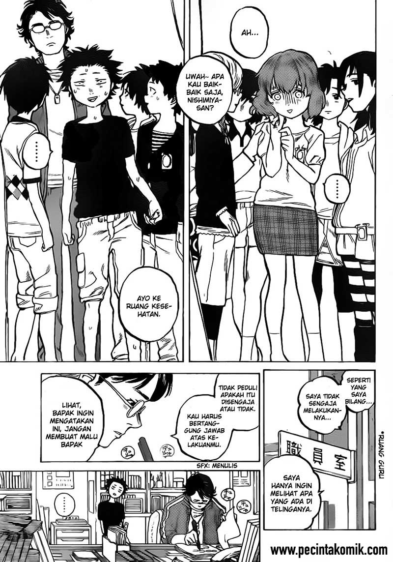 Koe no Katachi Chapter 02 Gambar 43