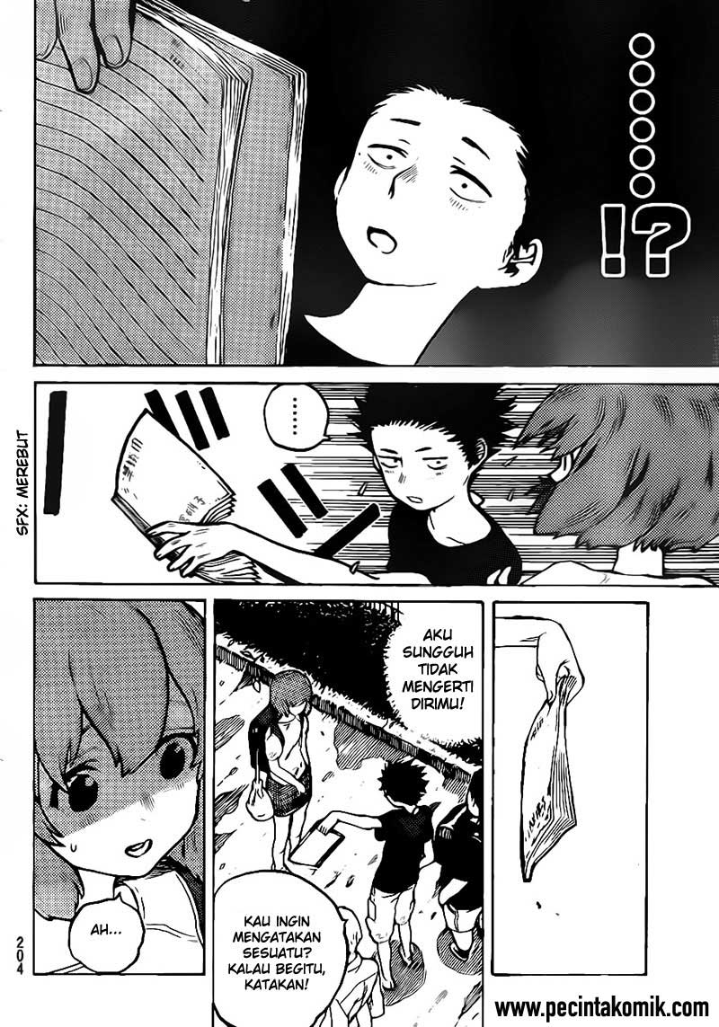 Koe no Katachi Chapter 02 Gambar 46