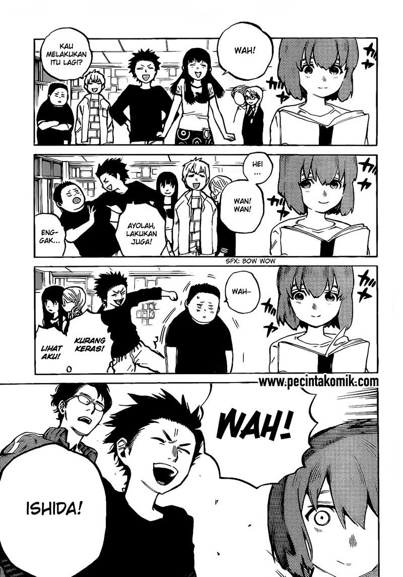 Koe no Katachi Chapter 02 Gambar 7
