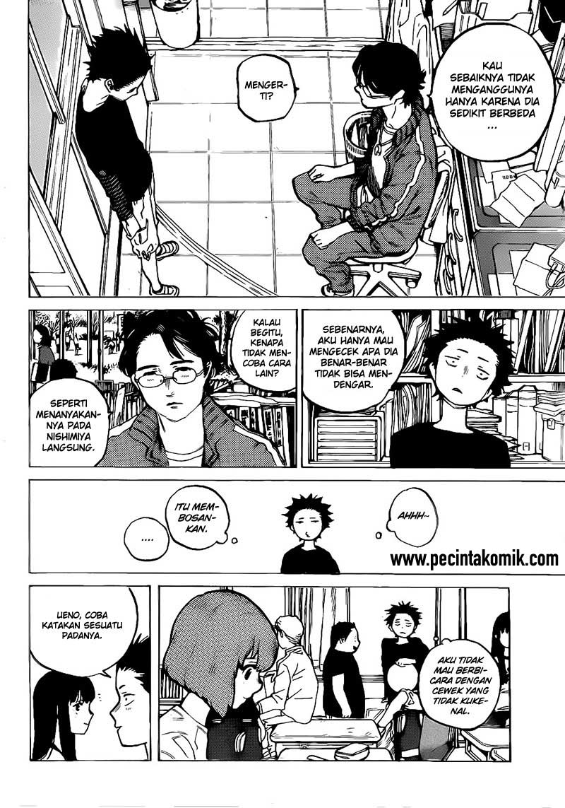 Koe no Katachi Chapter 02 Gambar 8