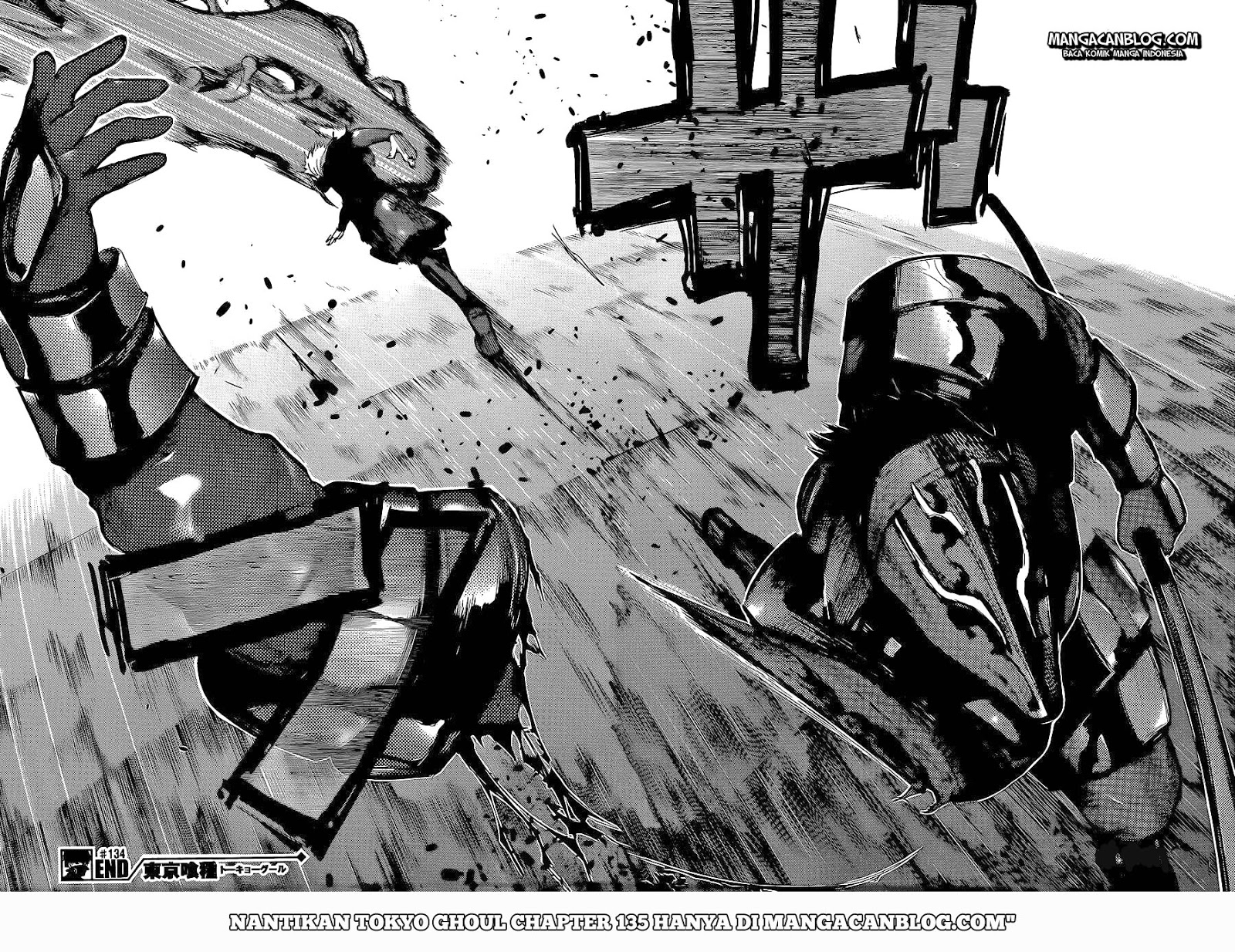 Tokyo Ghoul Chapter 134 Gambar 16