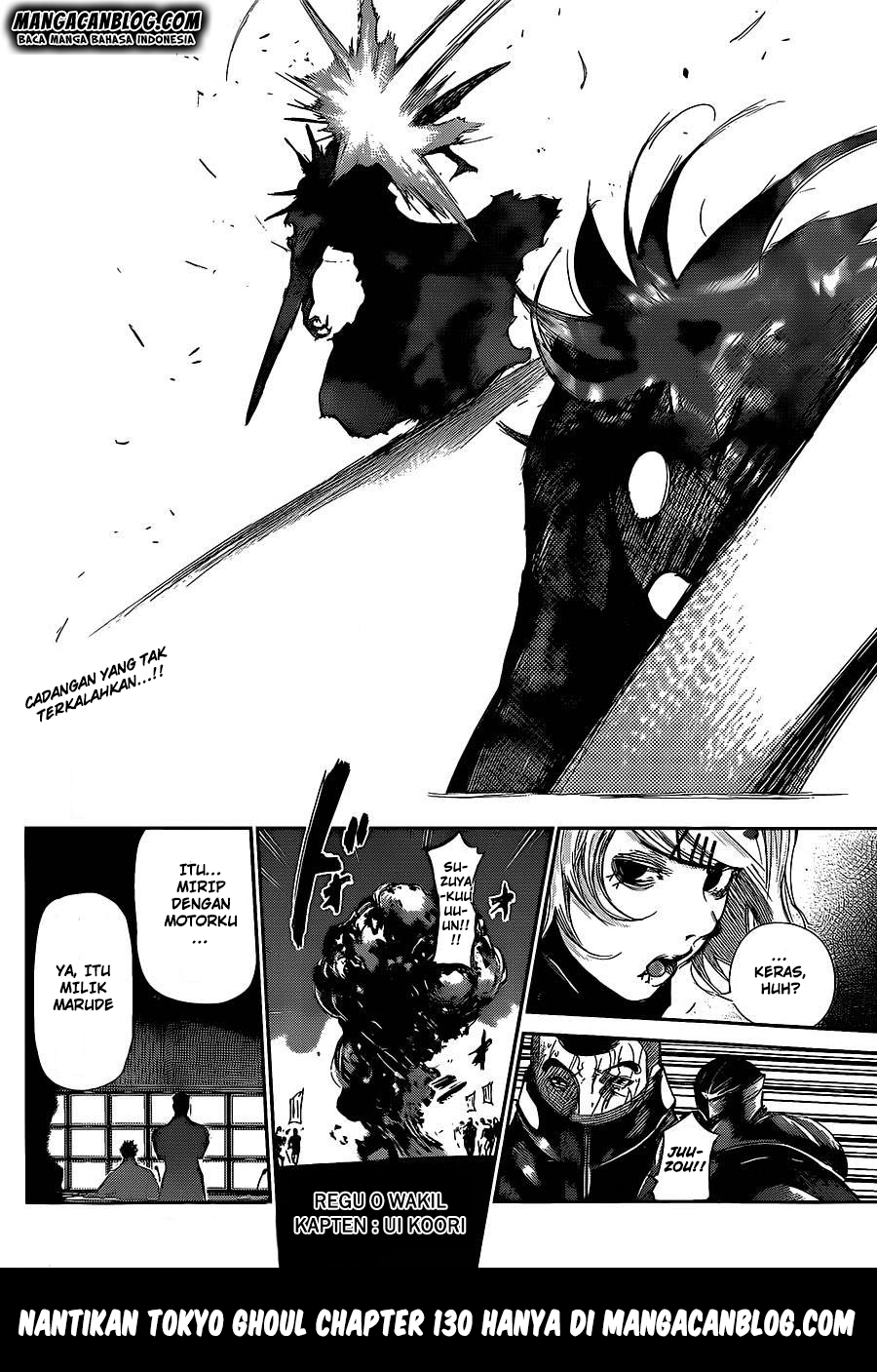Tokyo Ghoul Chapter 129 Gambar 14