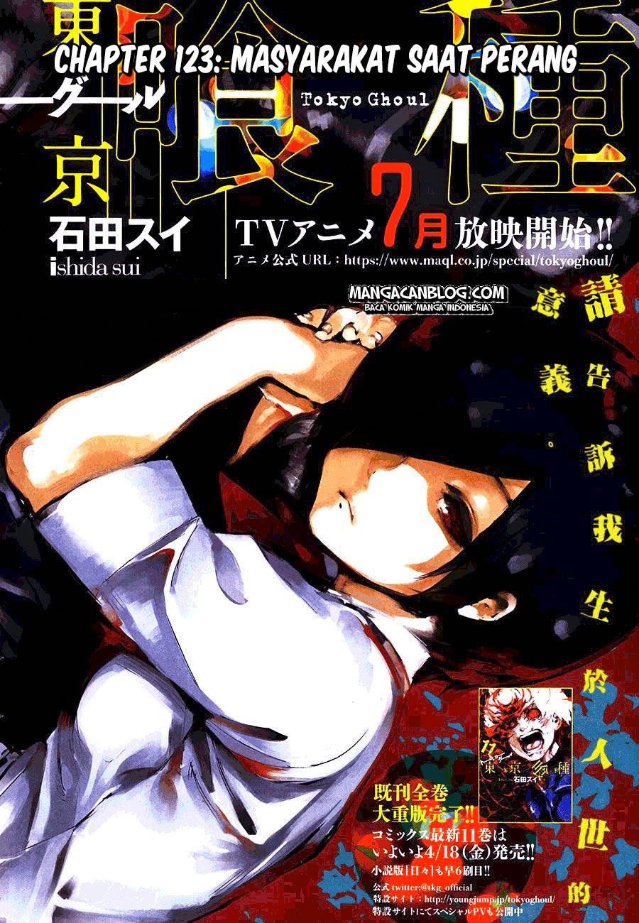 Baca Komik Tokyo Ghoul Chapter 123 Gambar 1