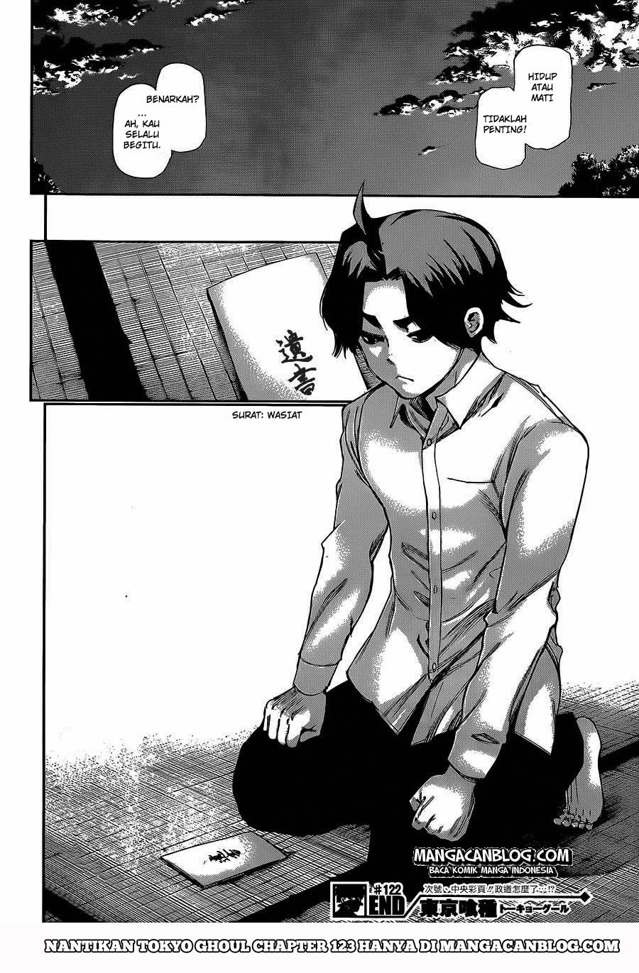 Tokyo Ghoul Chapter 122 Gambar 19