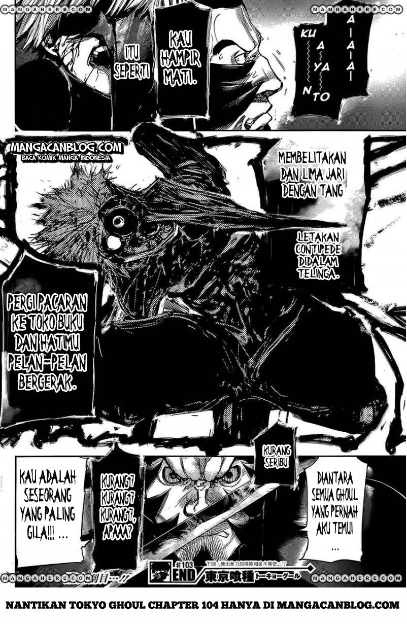 Tokyo Ghoul Chapter 103 Gambar 16