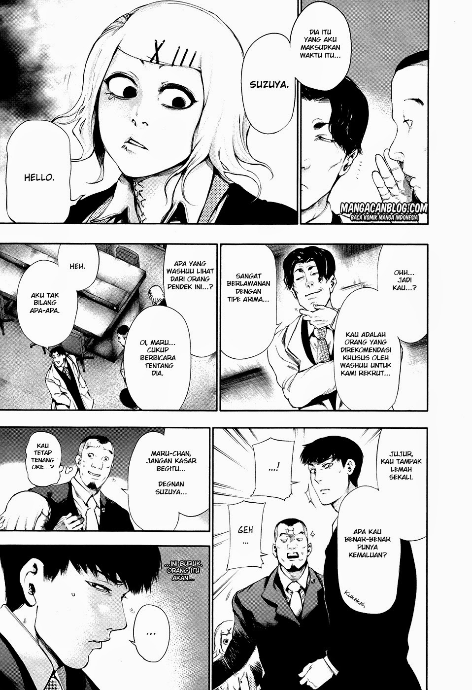 Tokyo Ghoul Chapter 55 Gambar 17