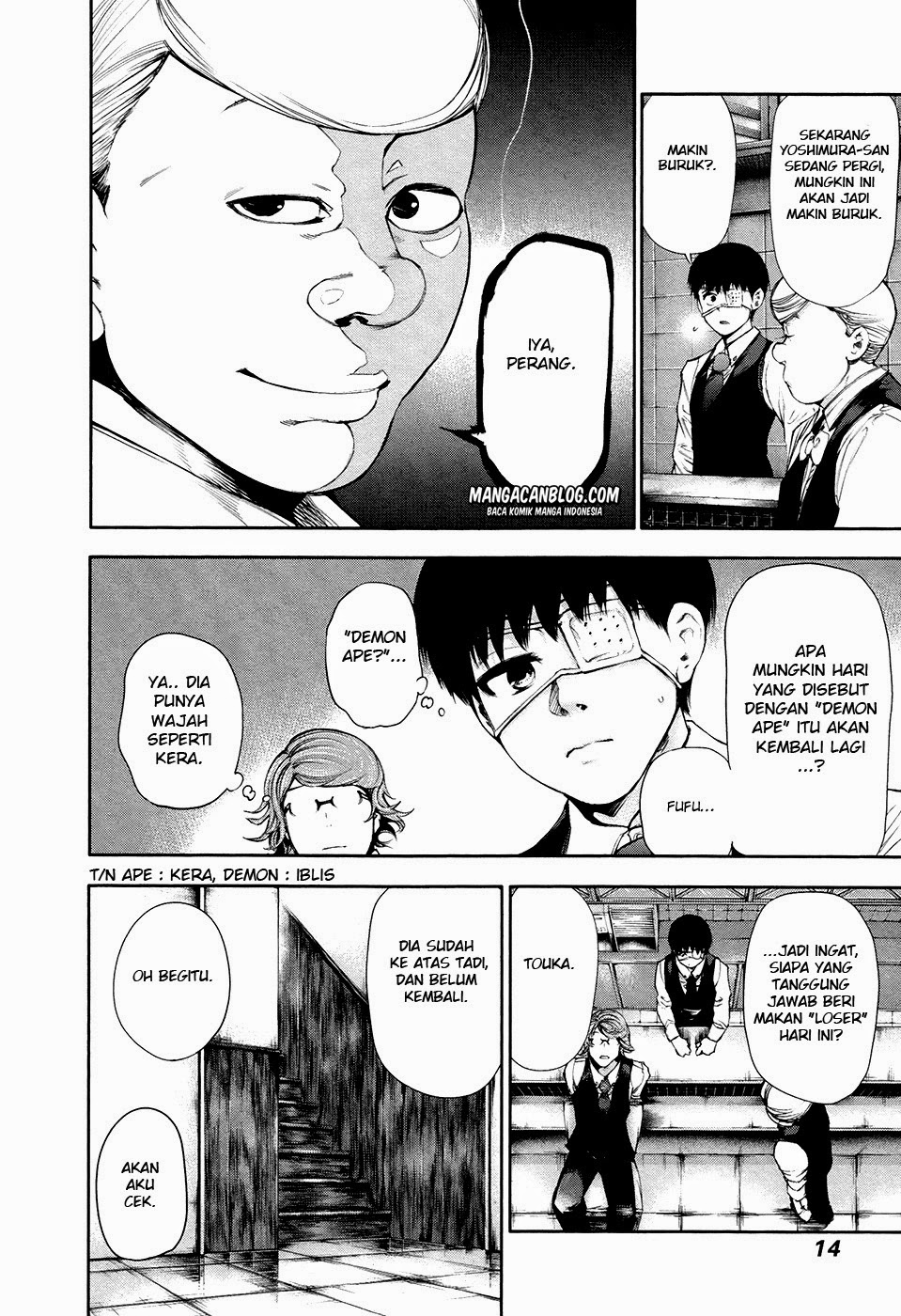 Tokyo Ghoul Chapter 49 Gambar 12