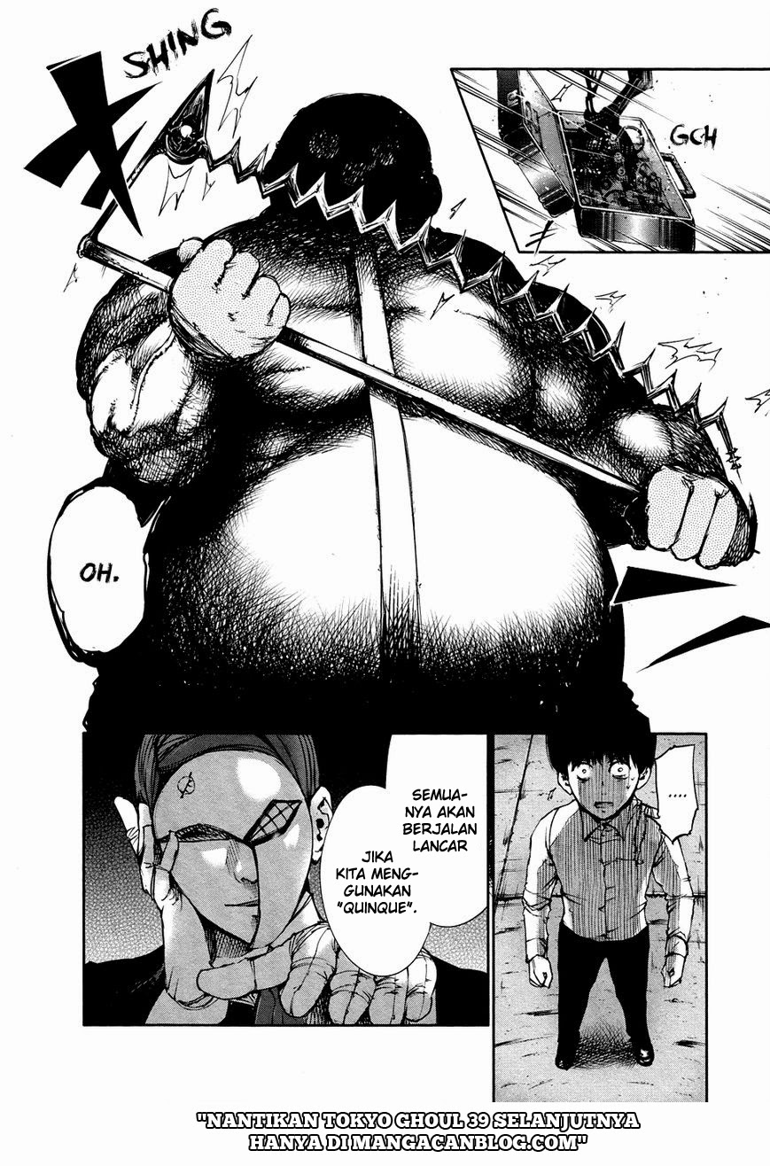 Tokyo Ghoul Chapter 38 Gambar 19
