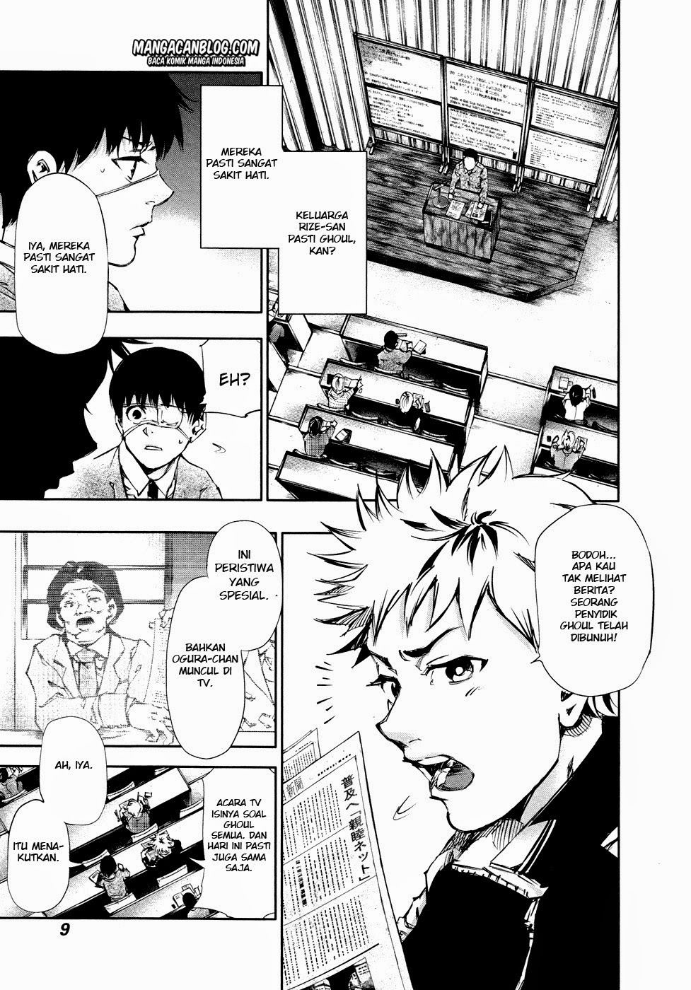 Tokyo Ghoul Chapter 30 Gambar 8