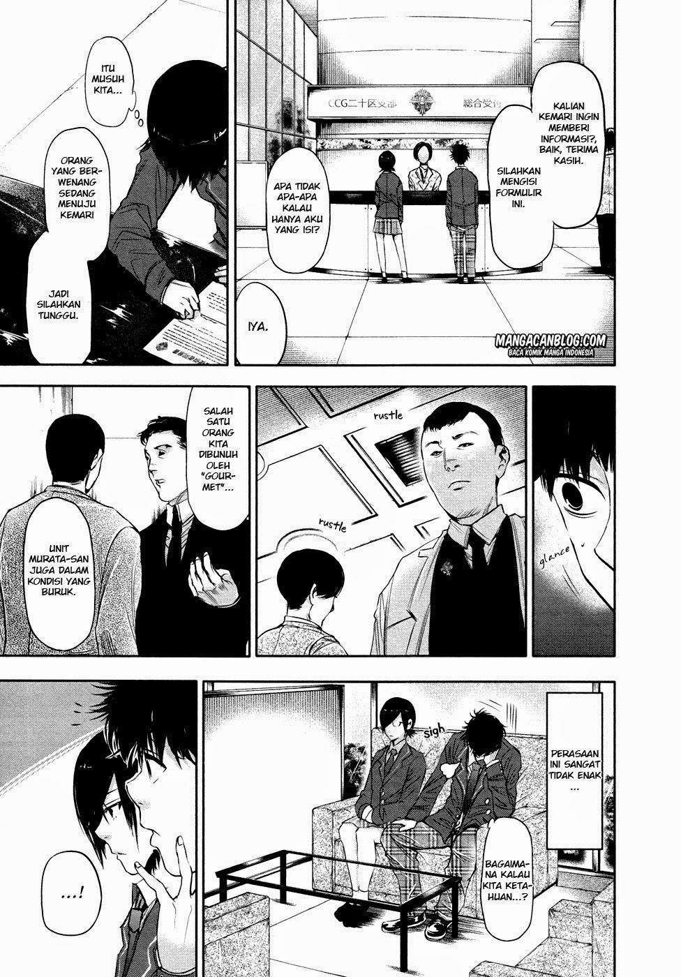 Tokyo Ghoul Chapter 20 Gambar 14