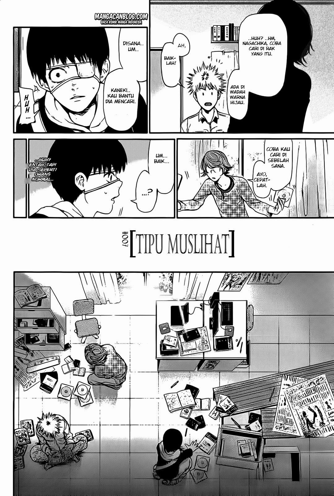 Baca Manga Tokyo Ghoul Chapter 7 Gambar 2