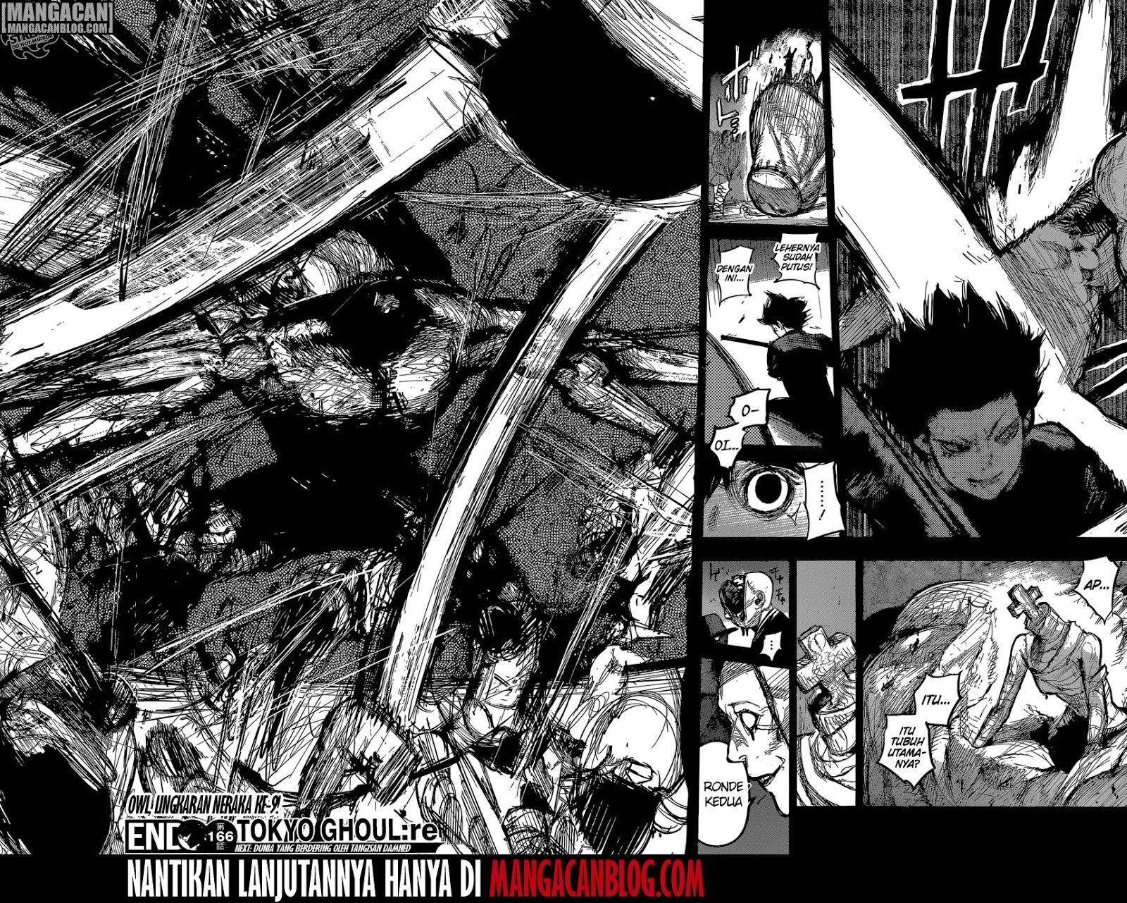 Tokyo Ghoul:re Chapter 166 Gambar 18