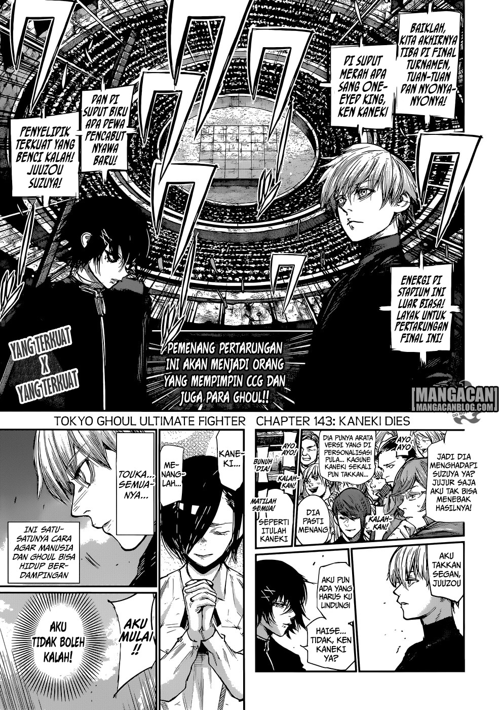 Tokyo Ghoul:re Chapter 144 Gambar 3