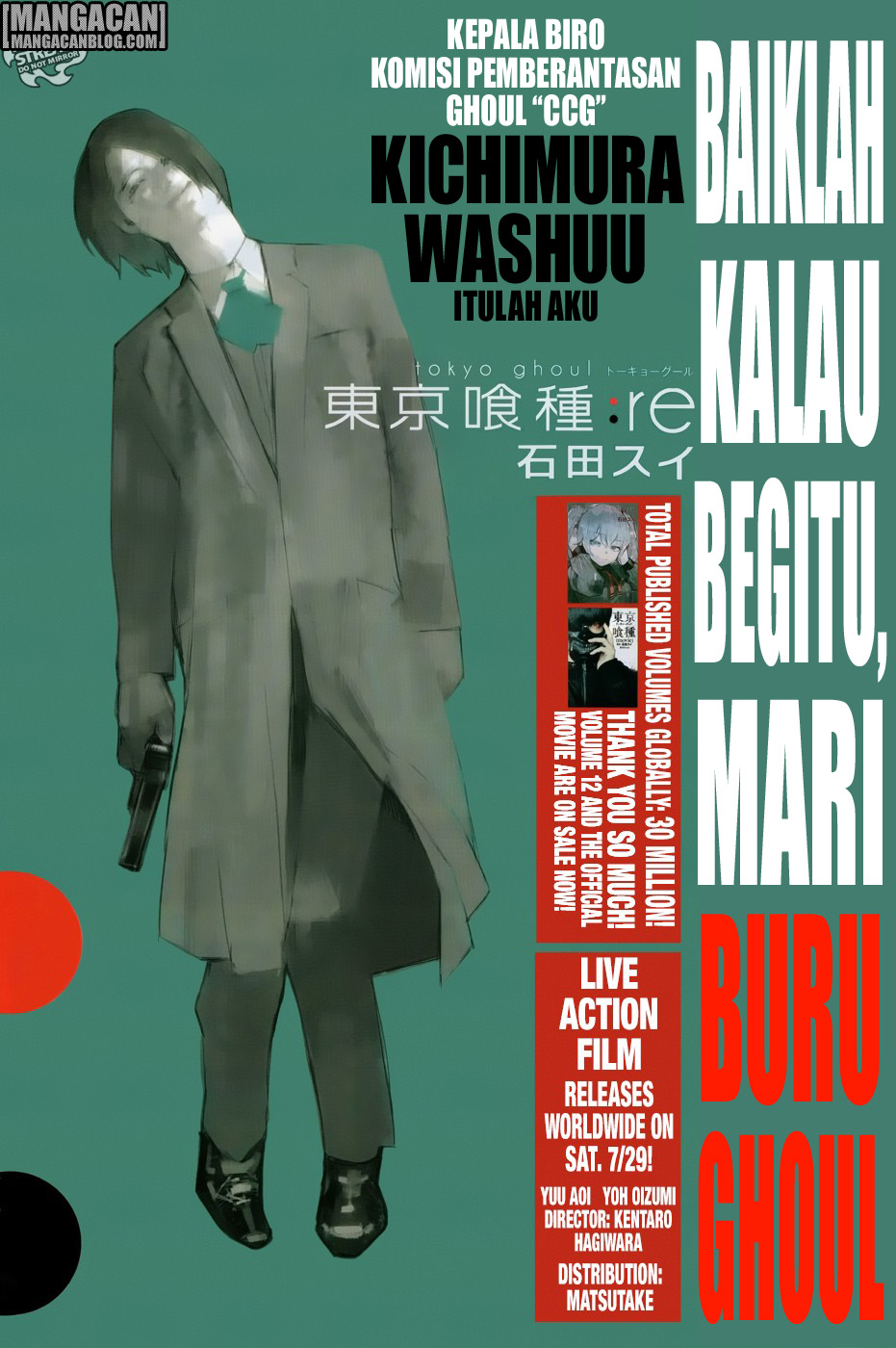 Baca Komik Tokyo Ghoul:re Chapter 133 Gambar 1