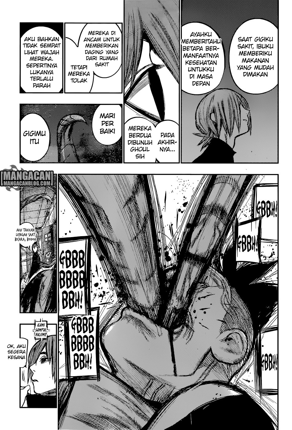 Tokyo Ghoul:re Chapter 133 Gambar 17