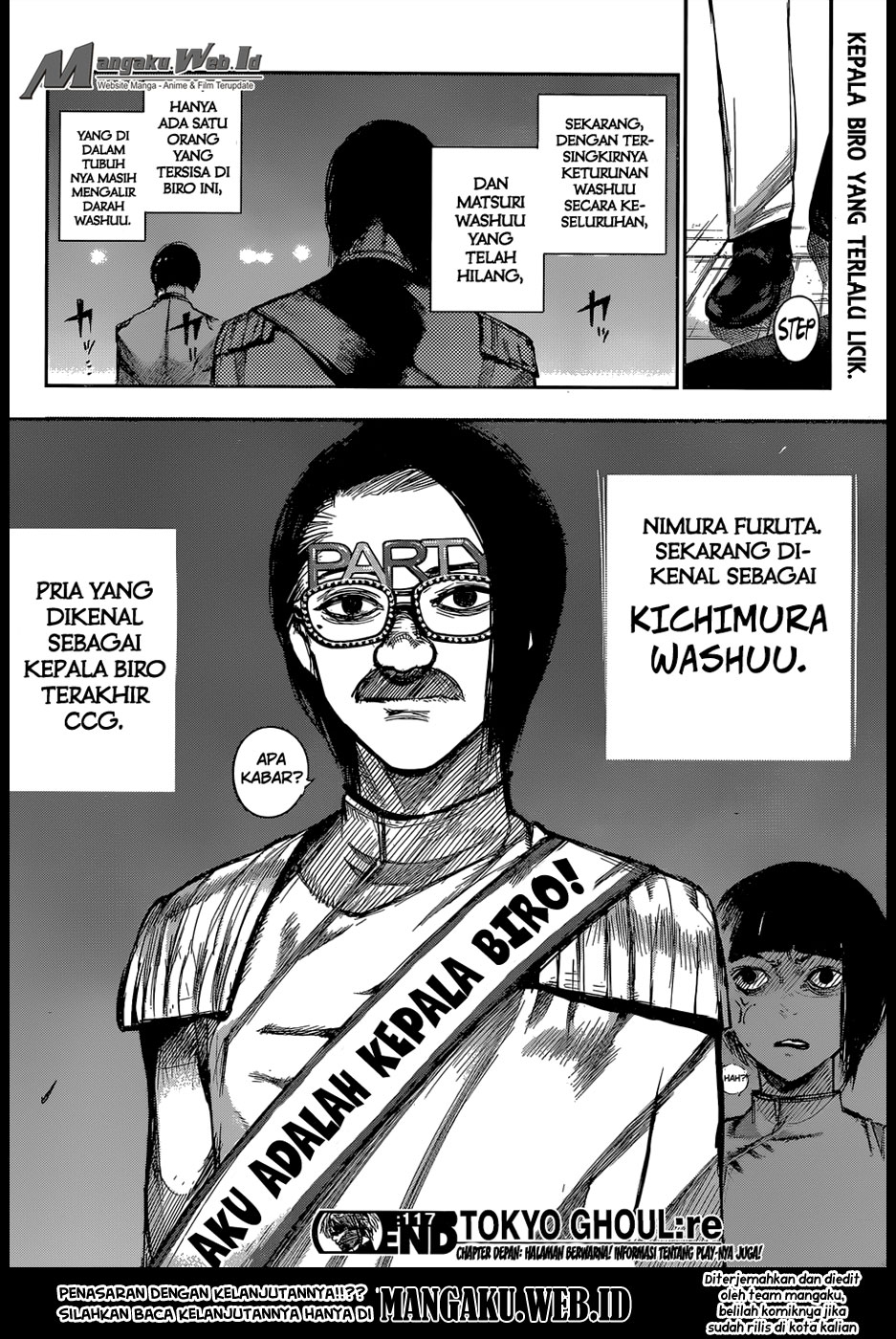 Tokyo Ghoul:re Chapter 117 Gambar 19