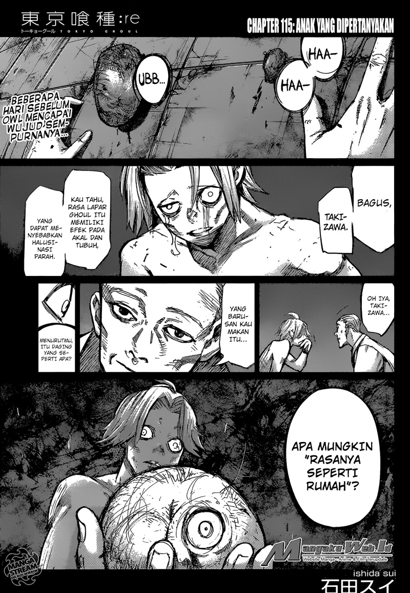 Baca Komik Tokyo Ghoul:re Chapter 115 Gambar 1