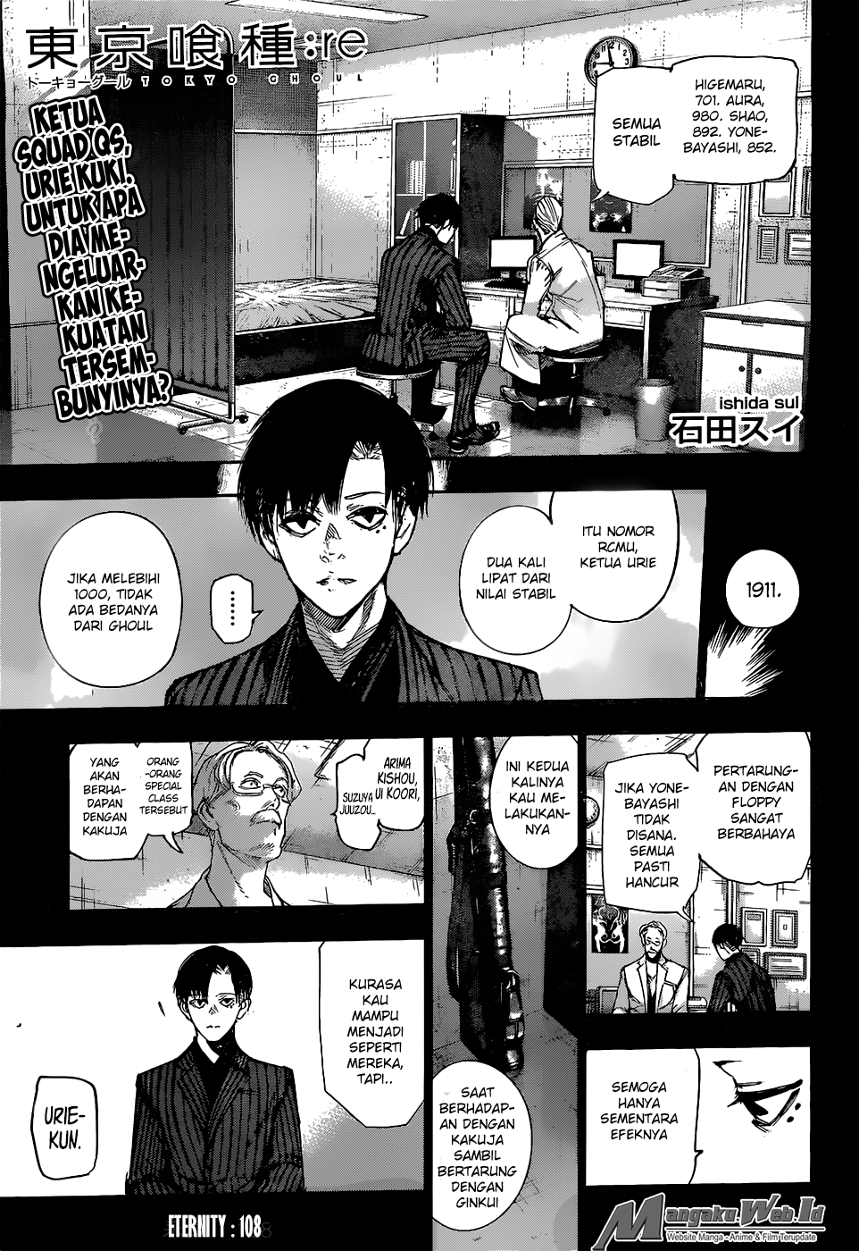 Baca Manga Tokyo Ghoul:re Chapter 108 Gambar 2