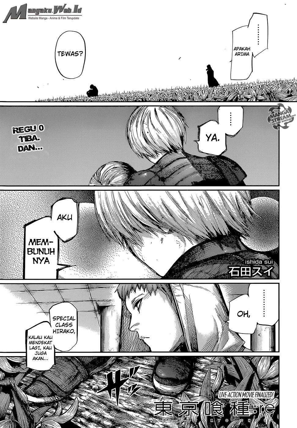 Manga Tokyo Ghoul:re Chapter 85 gambar nomor 2