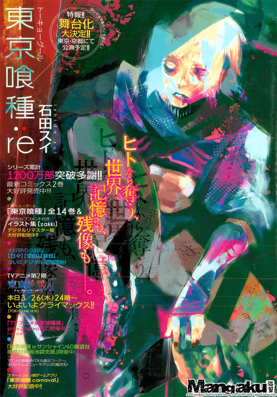 Baca Manga Tokyo Ghoul:re Chapter 22 Gambar 2