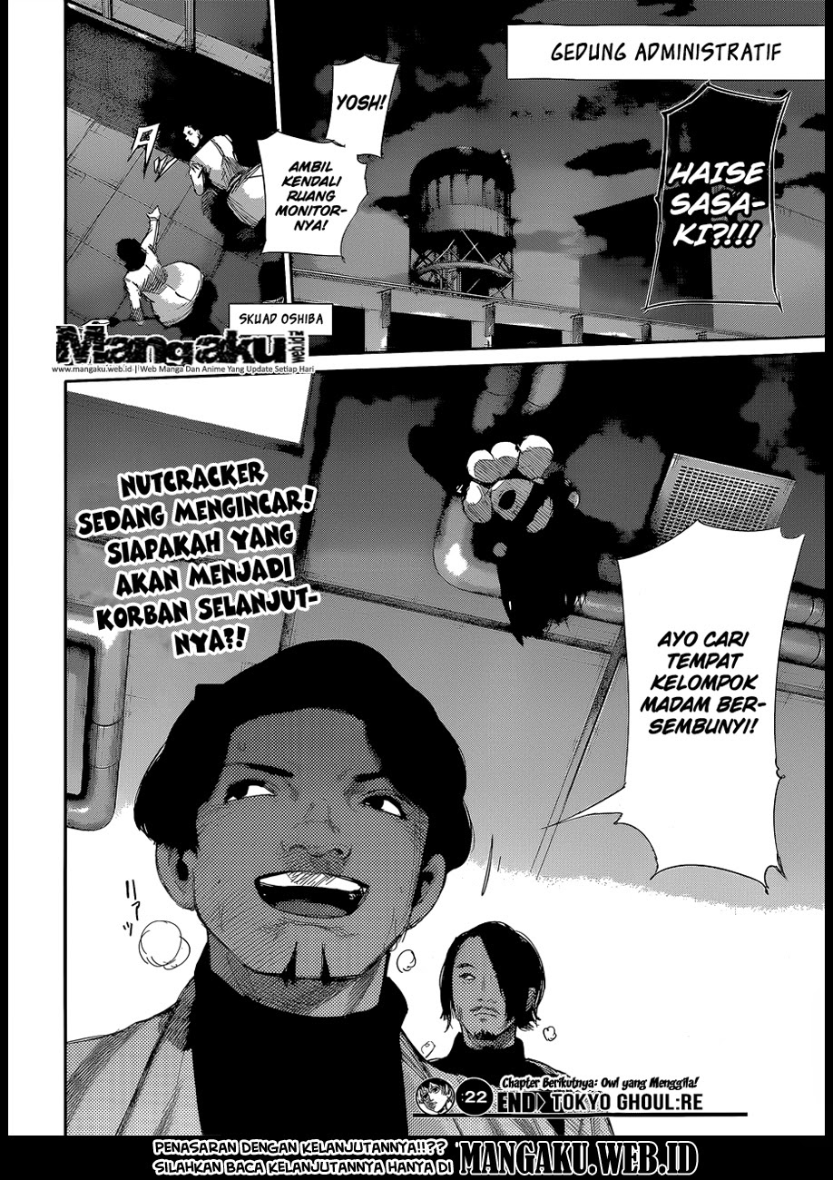Tokyo Ghoul:re Chapter 22 Gambar 21