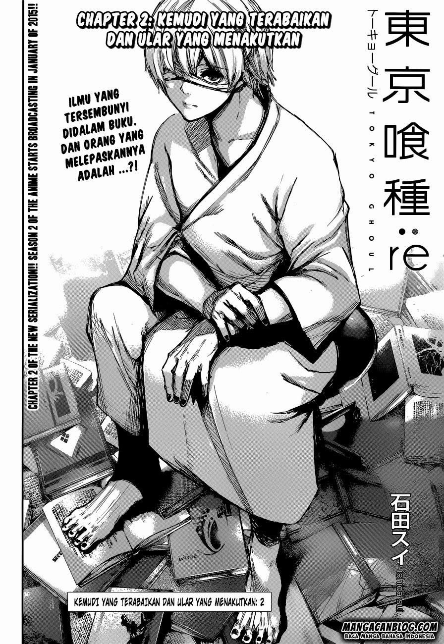 Tokyo Ghoul:re Chapter 02 Gambar 4
