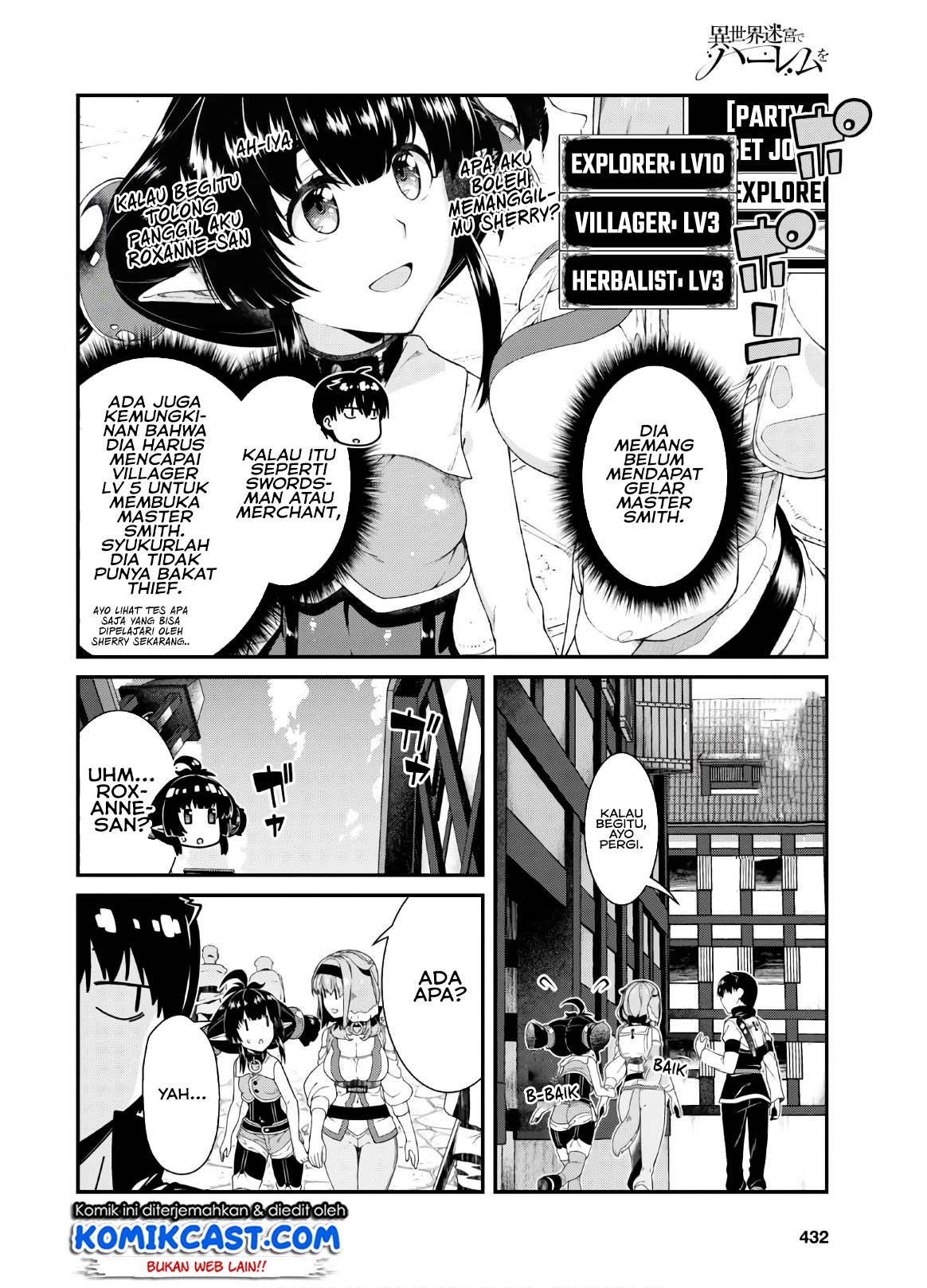 Isekai Meikyuu de Harem wo Chapter 38 Gambar 26